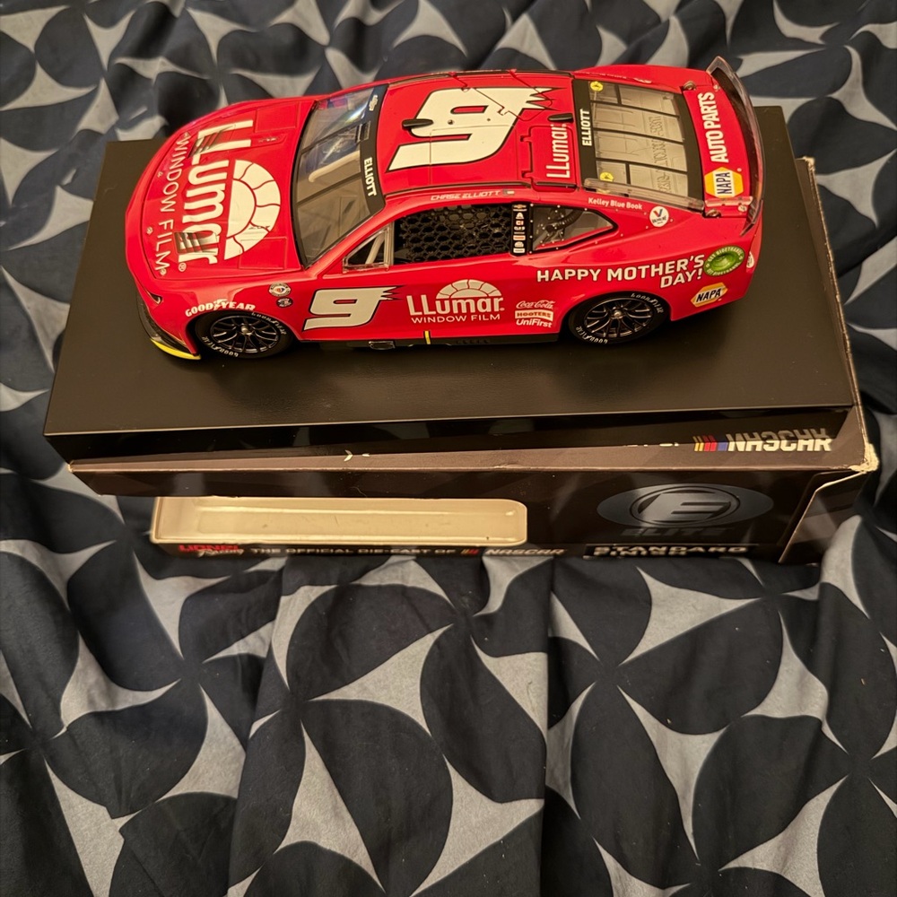 Nascar Red and Black Diecast Model Car